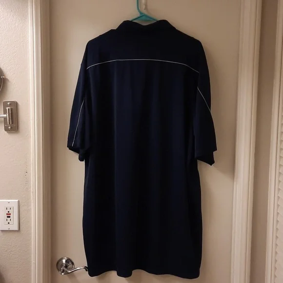 NWT, New England Patriots Majestic Cool Base Polo Shirt - Picture 5 of 10